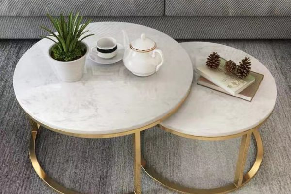Milan Marble coffee table set
