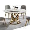 Newton Gold Base Dining Table