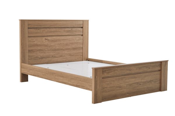 Jason Bed Dark Oak Colour  --D, Q - Image 6