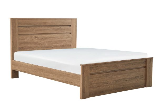 Jason Bed Dark Oak Colour  --D, Q - Image 2