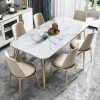 Nancy Marble Top Dining Table