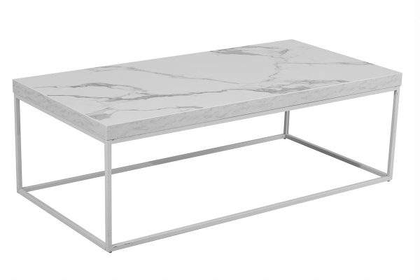 Sydney Faux Marble Console Table - Image 5