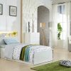 Delta Gloss White Storage Bed -- S, KS