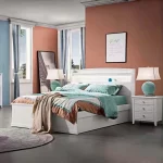Alicia Ivory White Storage Bed -- D, Q , K