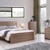 Jason Bed Dark Oak Colour  --D, Q