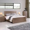 Jason Bed Dark Oak Colour  --D, Q