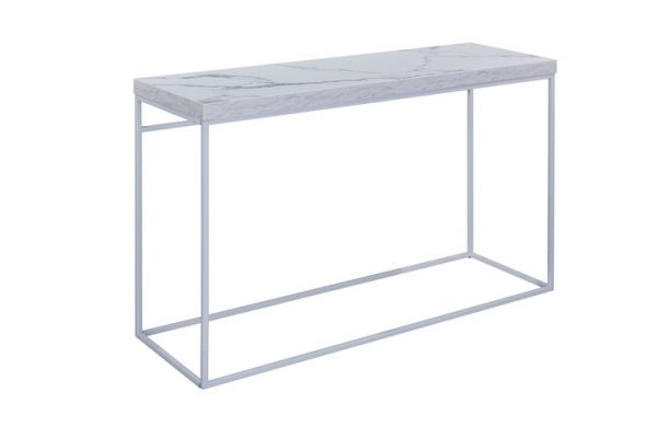 Sydney Faux Marble Console Table - Image 2