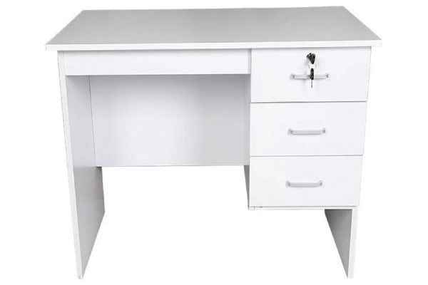 Helly 120cm Desk -- Black / White