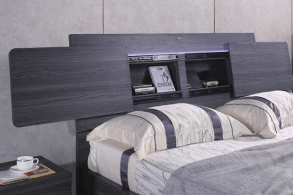 London Gas Lift Bed  Q, K - Image 3