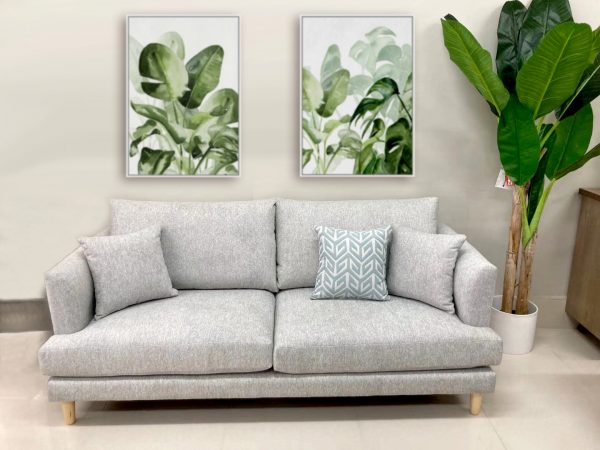 Oatley 3 Seater Fabric Lounge