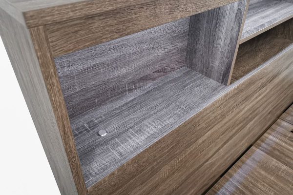 Zara Gas Lift Bed Mocha Oak -- S, KS , D , Q ,K - Image 5