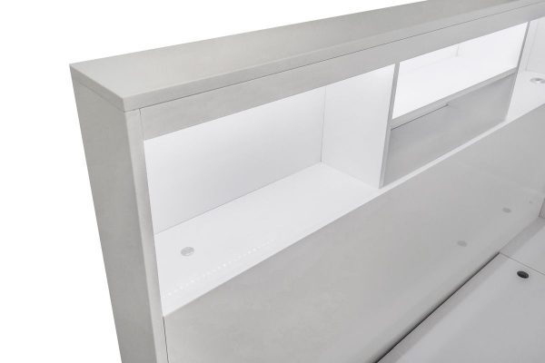 Zara Gas Lift Bed  Gloss White -- S,KS, D , Q , K - Image 6
