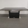 Mona Marble Dining Table -- Black Top