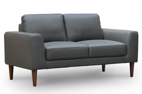 Jamison 2 seater / 3 seater  Leather Lounge - Image 5