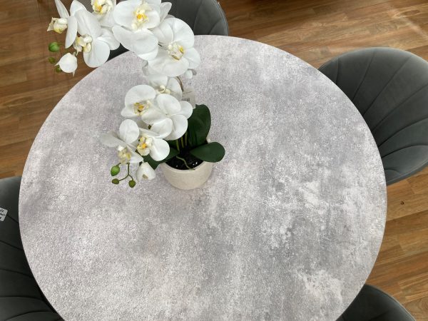 Crown Round Dining Table 110cm - Image 4