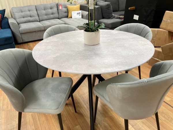 Crown Round Dining Table 110cm - Image 2