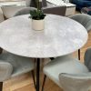 Crown Round Dining Table 110cm
