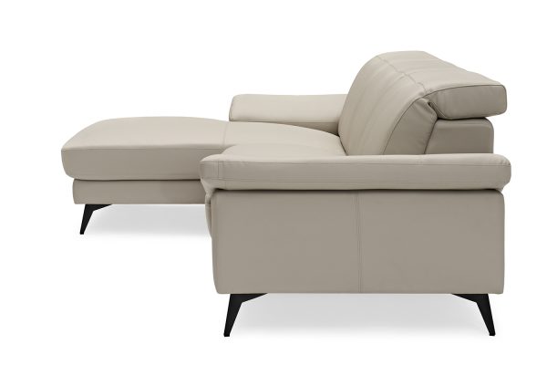 Joyce Leather Lounge -- Beige Colour - Image 2