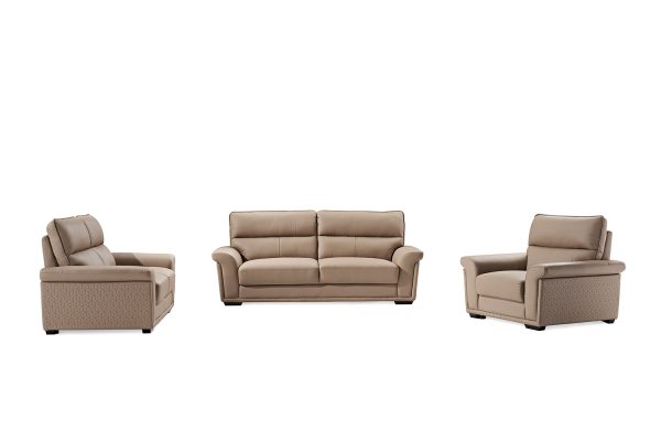 Manhattan Leather Lounge --Khaki - Image 6