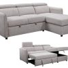Armstrong Fabric Sofa Bed -- Light Grey