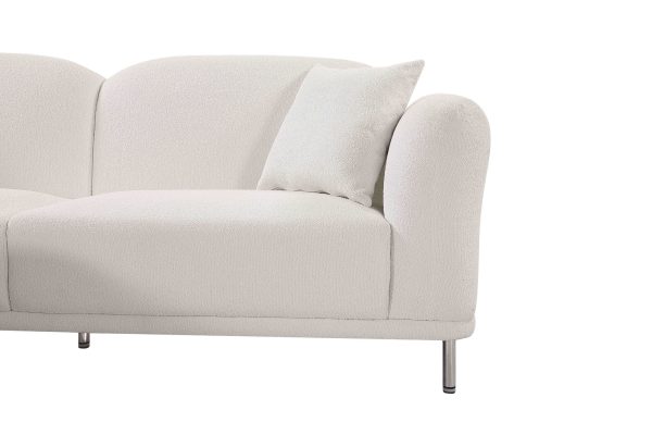 Argyle Sofa upholstered in Boucle Fabric - Image 3