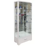 Mia Display Cabinet  White / Black