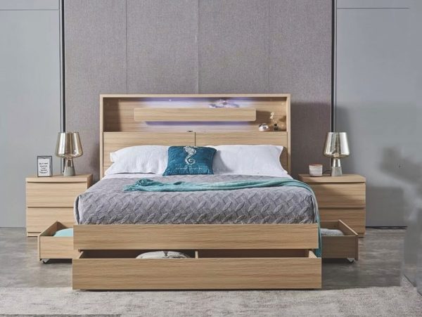Nova Storage Bed --D , Q, K