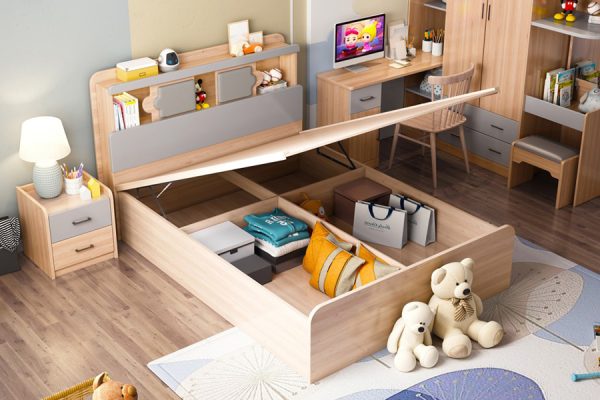 Botany Bed with Gas Lift Storage -- D , Q