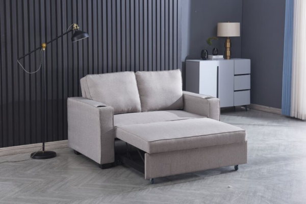 Ashley 2 Seater Fabric Sofa bed
