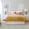 OLIVIA Timber Bed --- D, Q, K