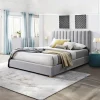 Seally Velvet Bed -- KS , D , Q, K