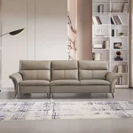 Khaki Leather Lounge