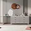 GP1048-- D3 / D6 Dresser with Chest , LED Mirror