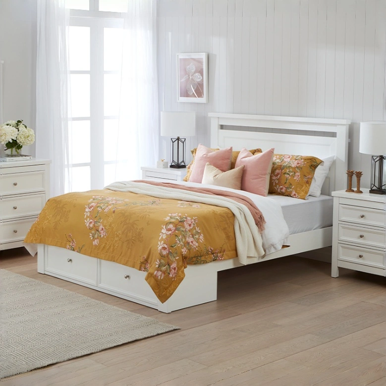 Tina Timber Bed -- D , Q , K - Image 2